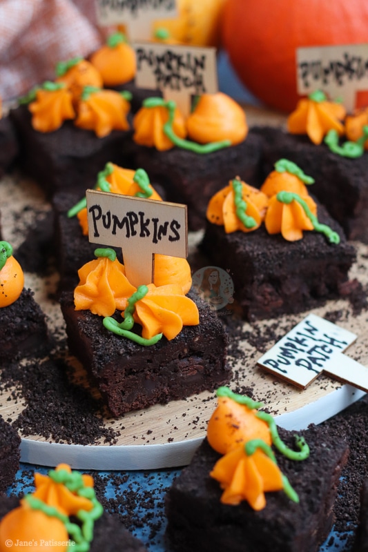 Pumpkin Patch Brownies!