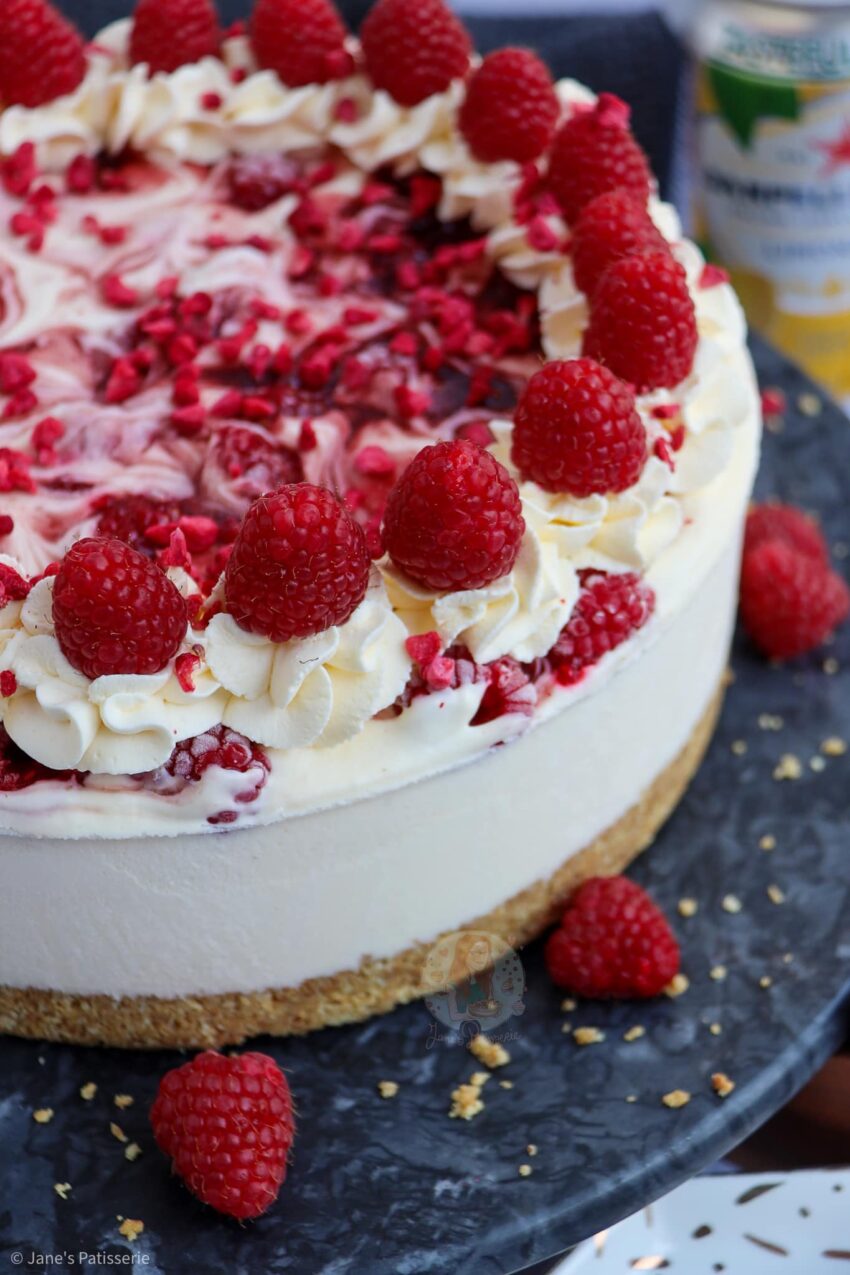 Raspberry Lemonade Cheesecake!