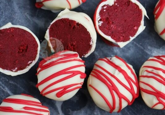 Red Velvet Cake Truffles!