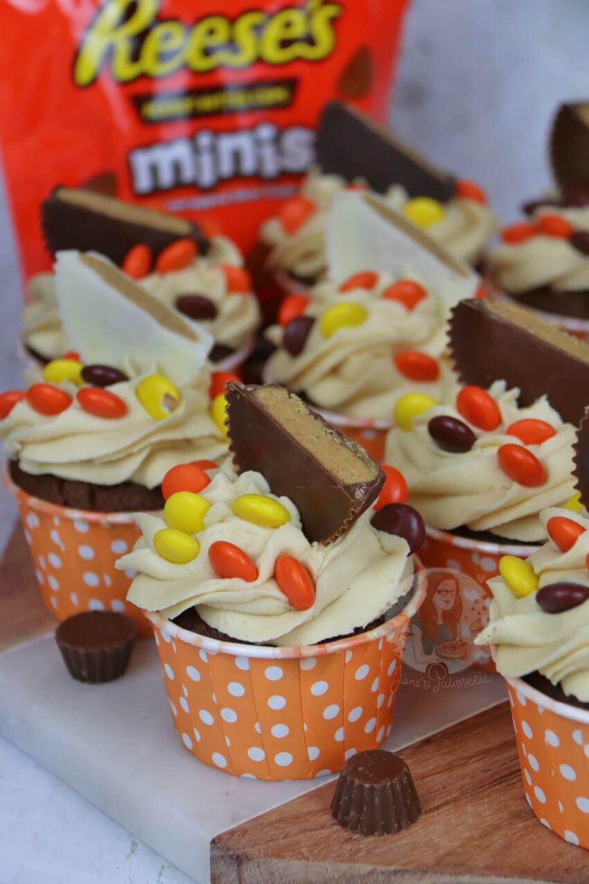 Reese’s Peanut Butter Cupcakes!