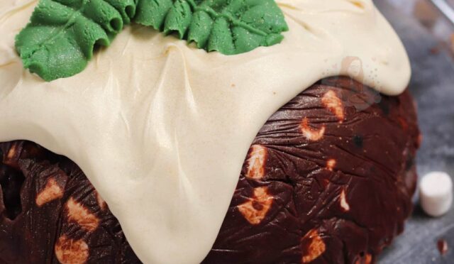 Rocky Road Christmas Pudding!