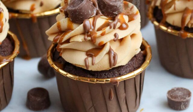 Rolo Cupcakes!