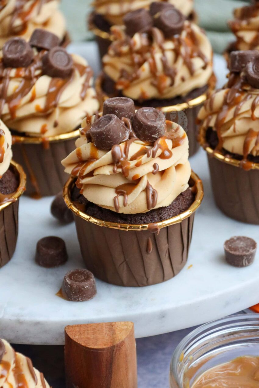 Rolo Cupcakes!