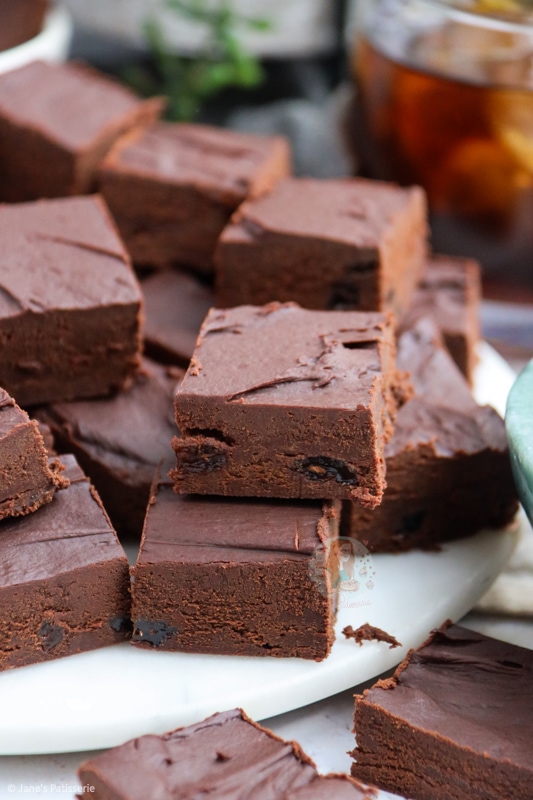 Rum & Raisin Fudge!