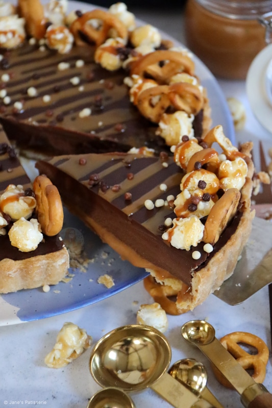 Salted Caramel Chocolate Tart!