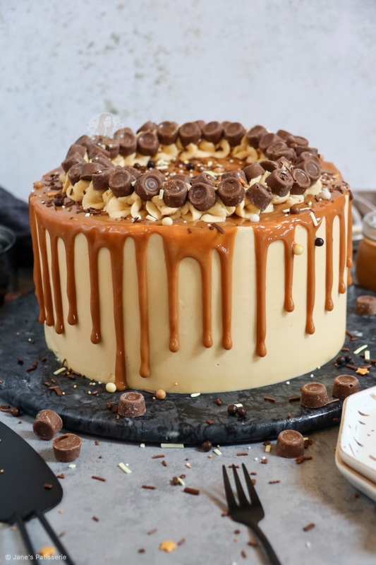 Salted Caramel Drip Cake!