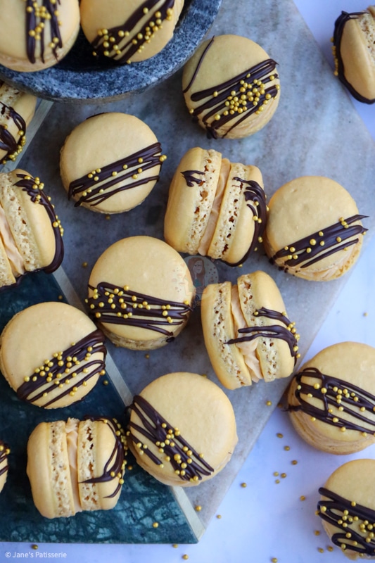 Salted Caramel Macarons!