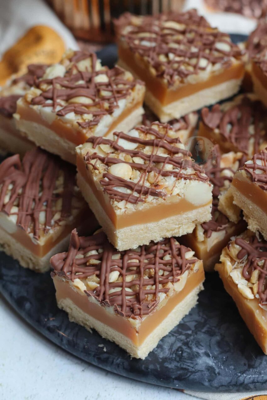 Salted Caramel Nut Slice!
