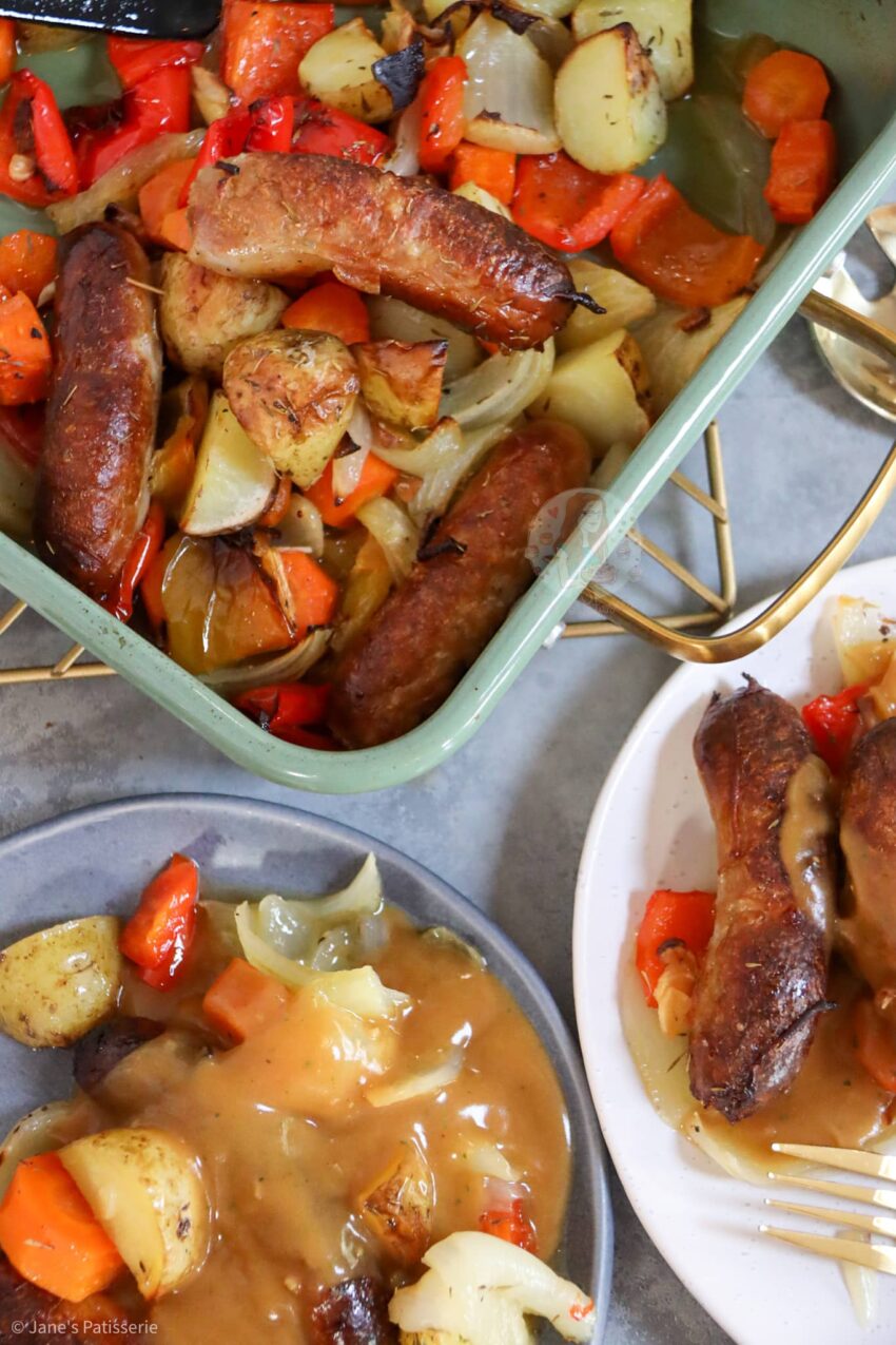 Sausage Traybake!
