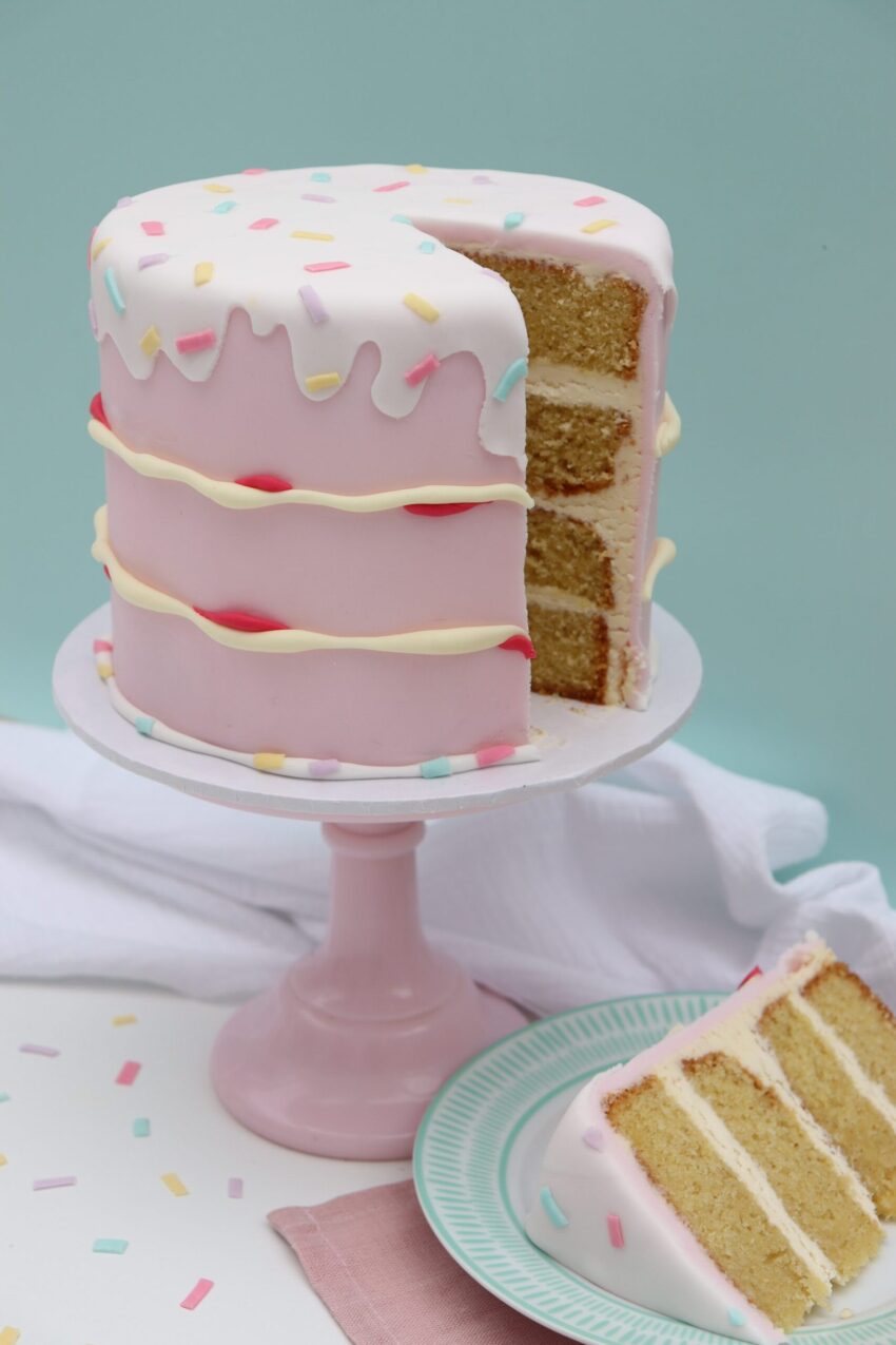 Sprinkle Celebration Cake!