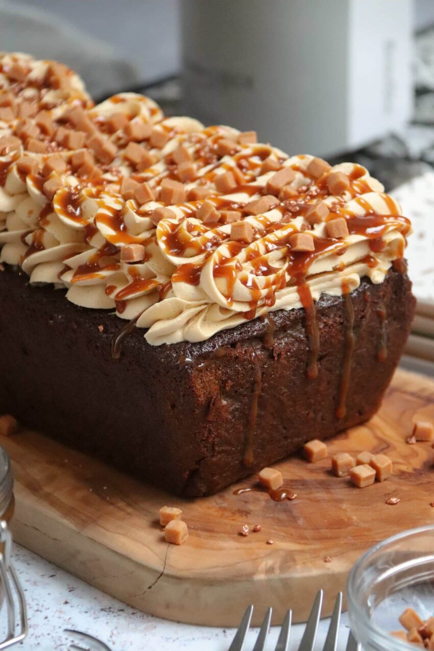 Sticky Toffee Loaf Cake! – AD