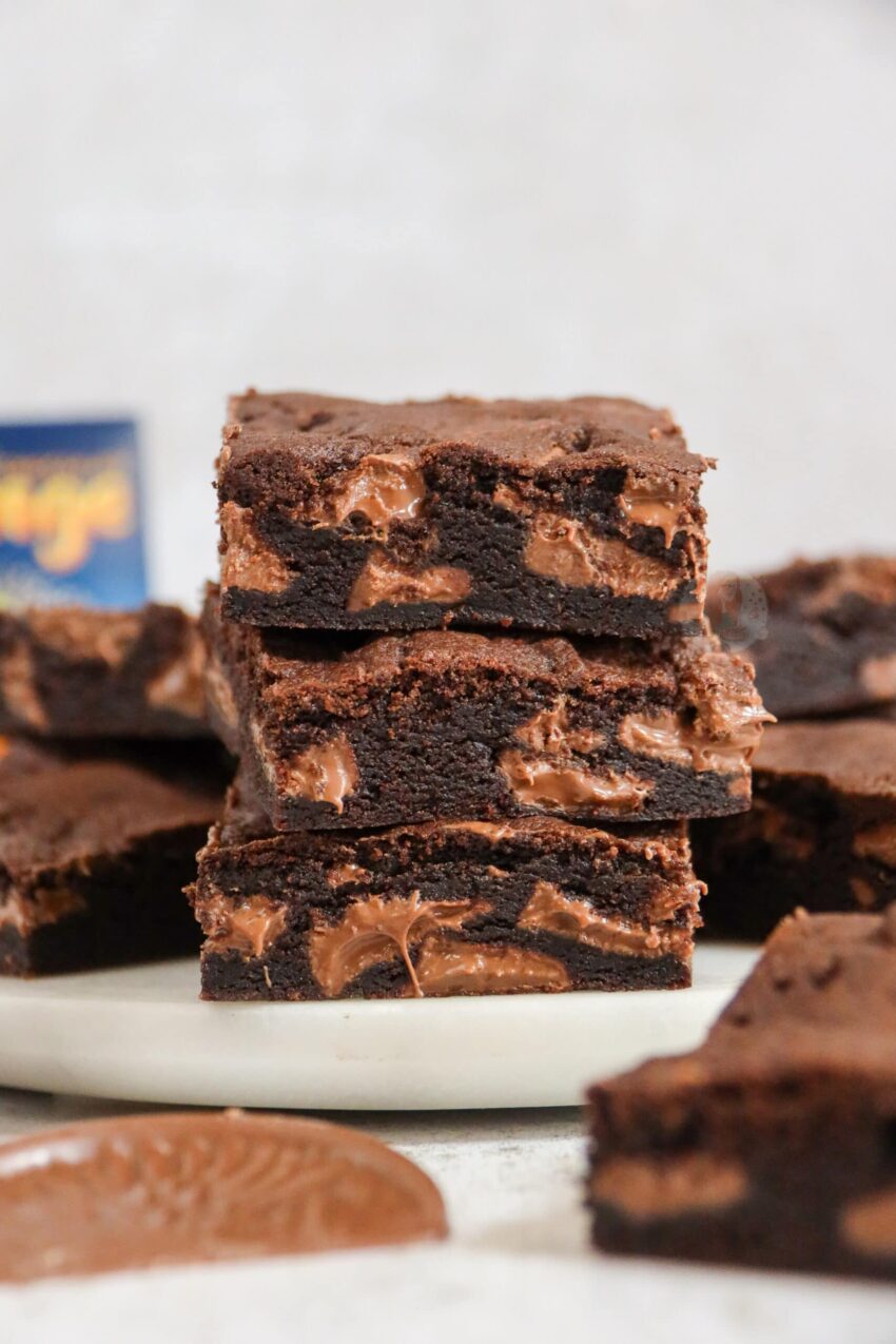 Terry’s Chocolate Orange Cookie Bars!