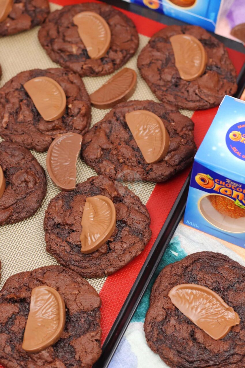 Terry’s Chocolate Orange Cookies!