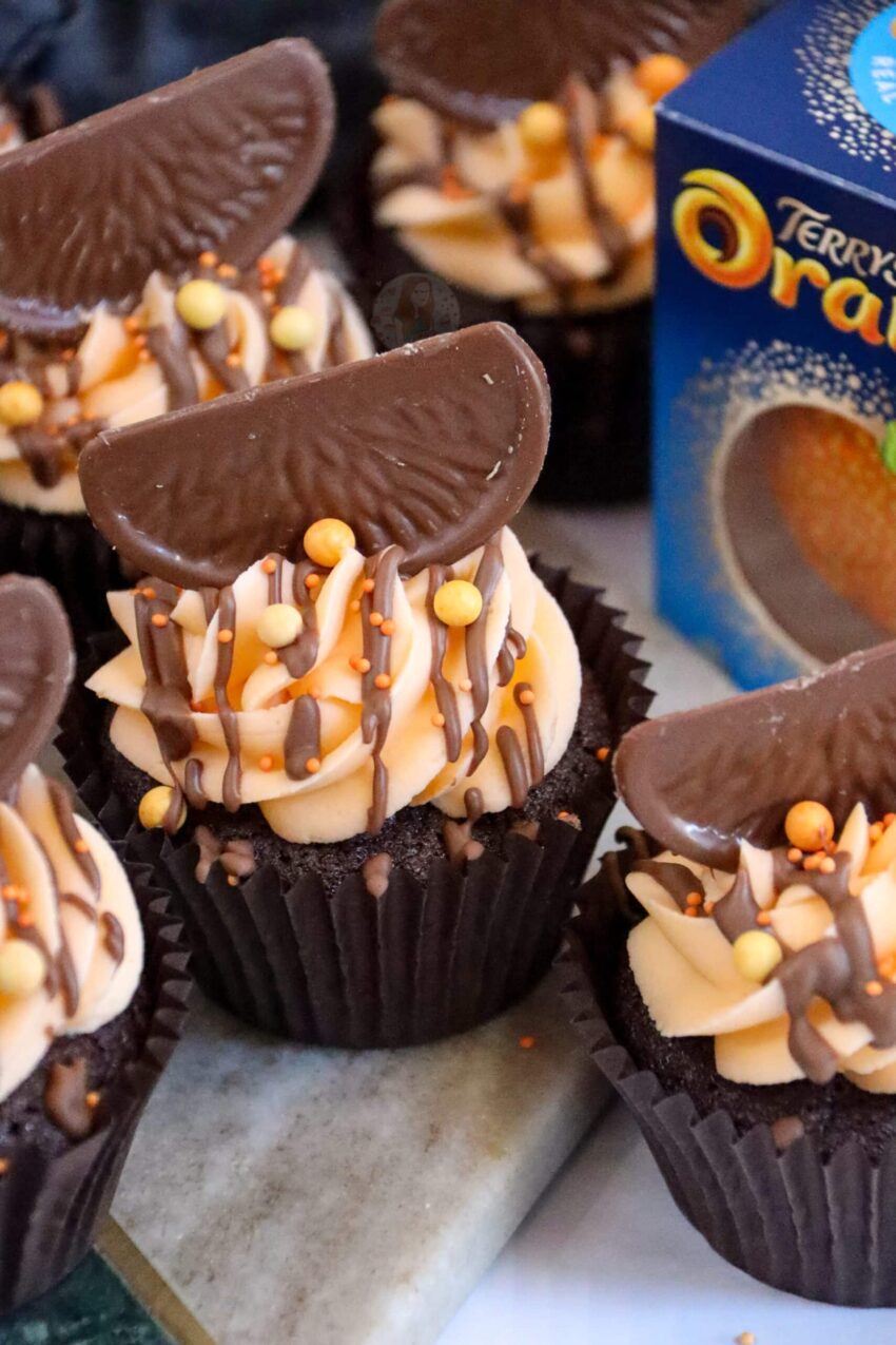 Terry’s Chocolate Orange Cupcakes!