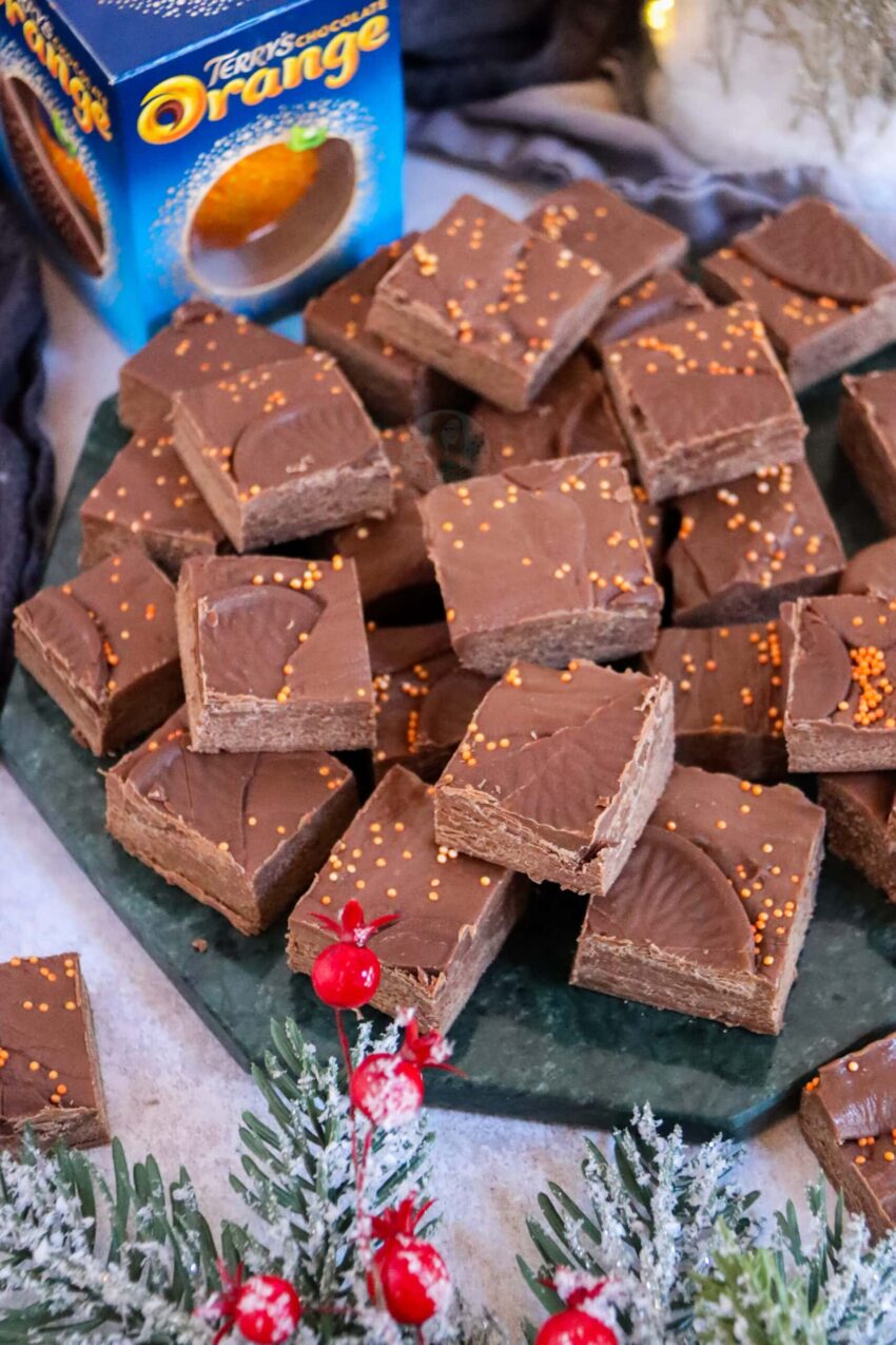 Terry’s Chocolate Orange Fudge!