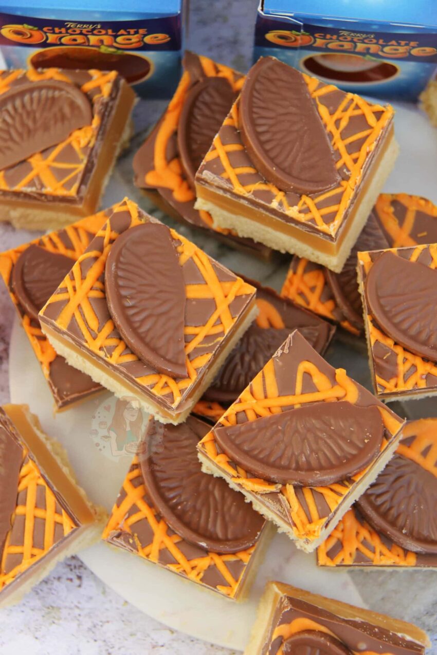 Terry’s Chocolate Orange Millionaires Shortbread