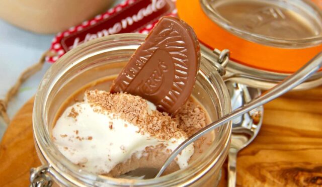 Terry’s Chocolate Orange Pannacottas!