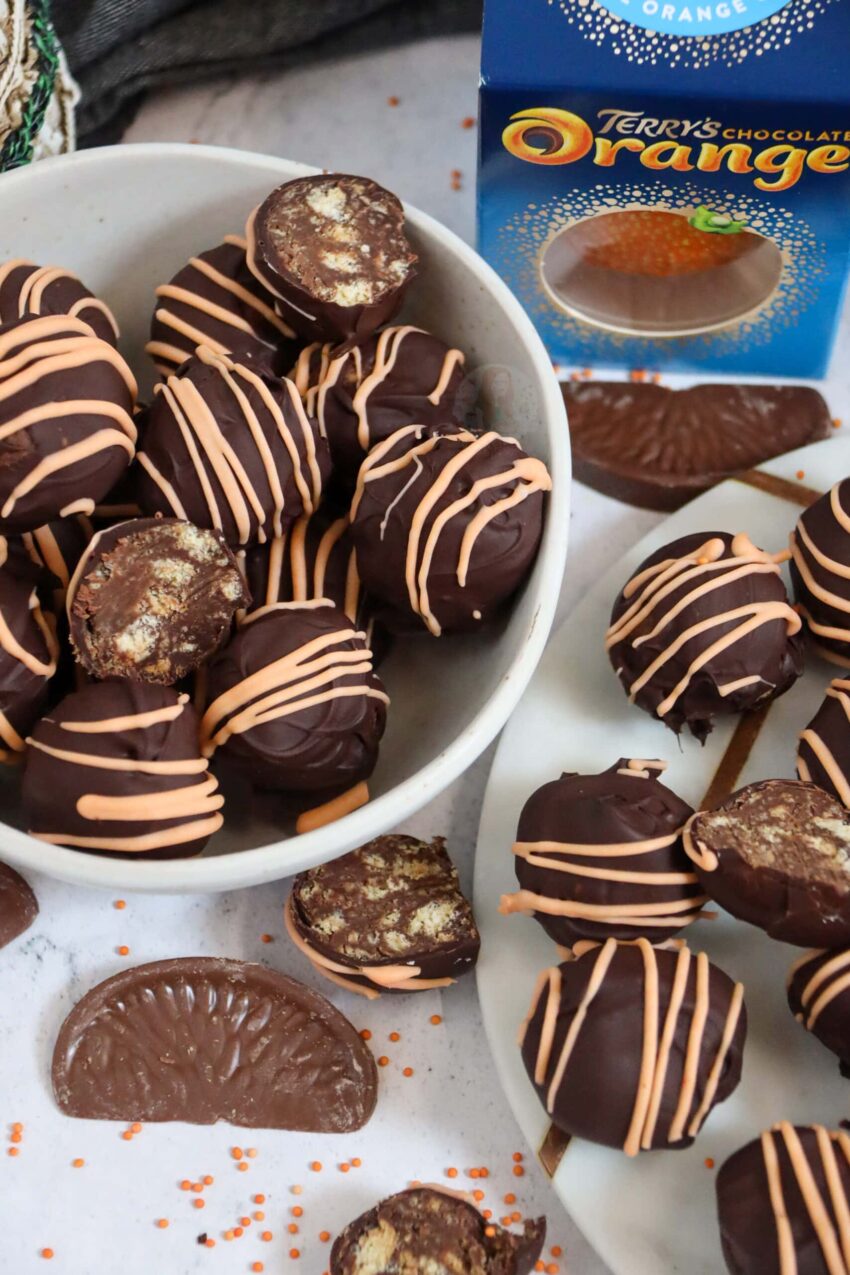 Terry’s Chocolate Orange Truffles!