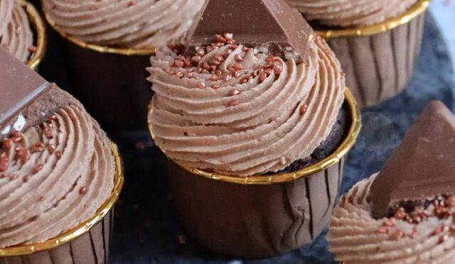 Toblerone Cupcakes!