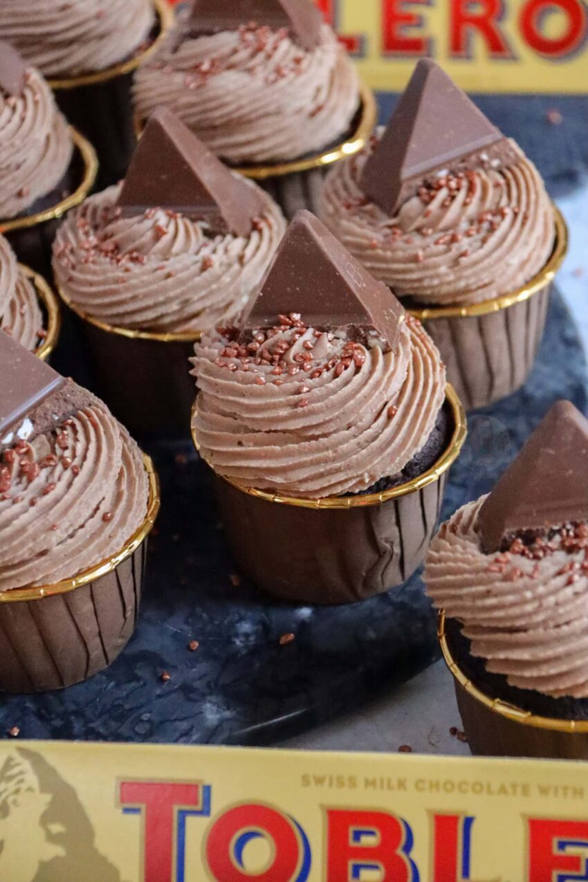 Toblerone Cupcakes!