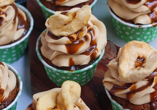 Toffee Apple Cupcakes!