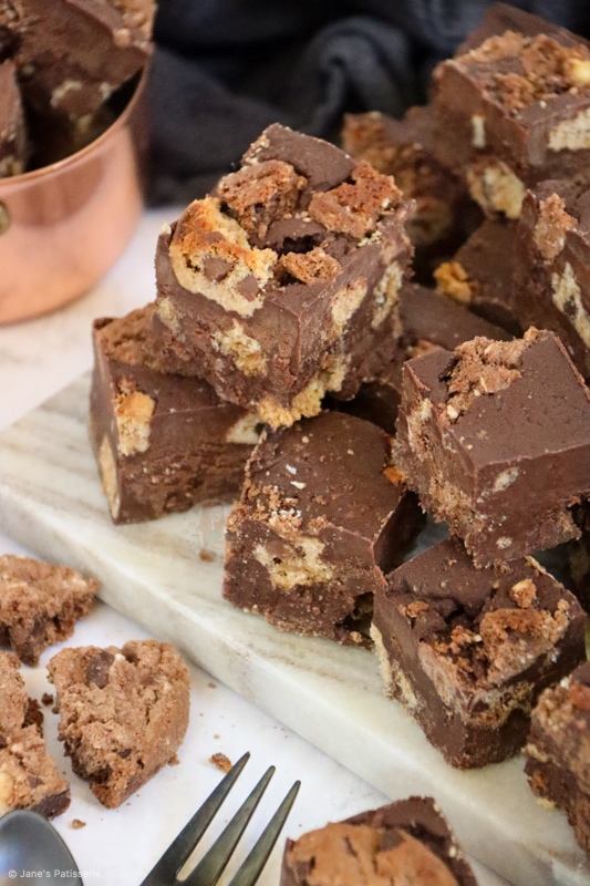Triple Chocolate Cookie Fudge!