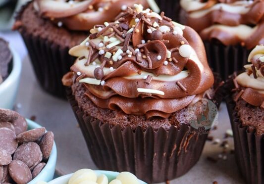 Triple Chocolate Cupcakes!