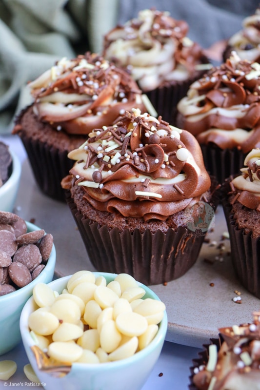 Triple Chocolate Cupcakes!