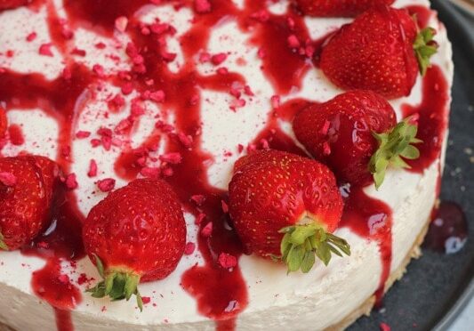 Vegan Vanilla Cheesecake!