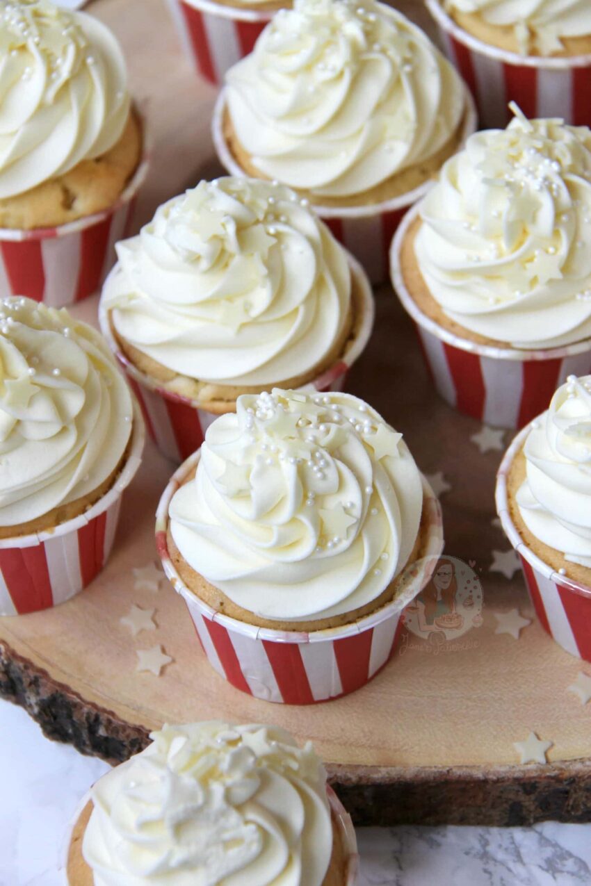 White Chocolate Cupcakes!