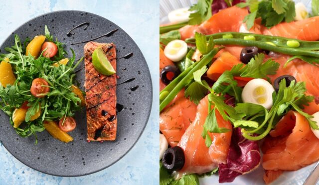 Smoked Salmon Breakfast Salad
