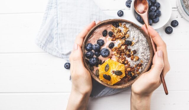 Mango Coconut Chia Breakfast Bowl