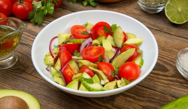 Marinated Cucumbers, Onions, and Tomatoes