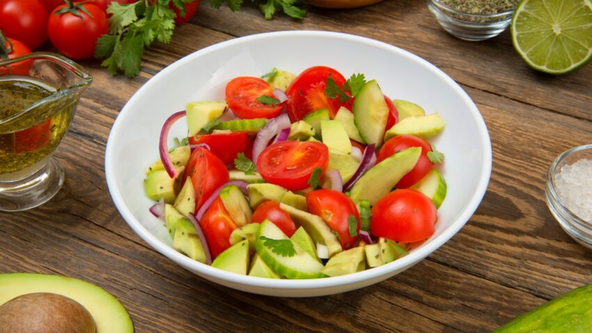 Marinated Cucumbers, Onions, and Tomatoes