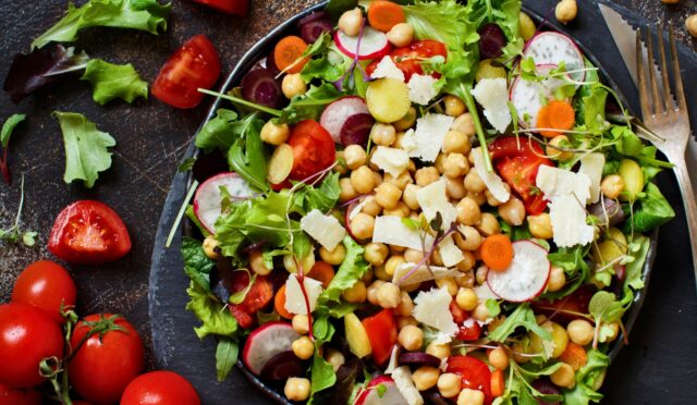 Chickpea Chopped Salad