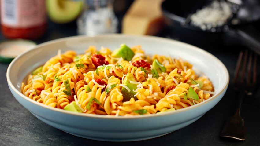 (Avocado) + (Pasta) = Salad