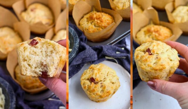 Cheese and Bacon Muffins!