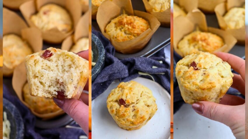 Cheese and Bacon Muffins!