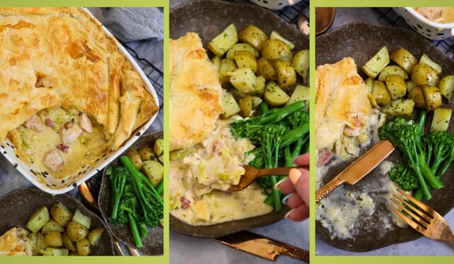 Chicken, Leek & Bacon Pie!