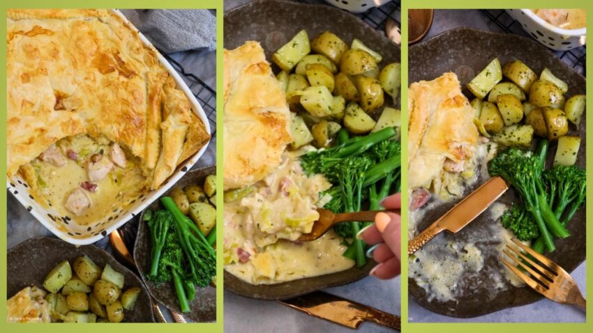 Chicken, Leek & Bacon Pie!