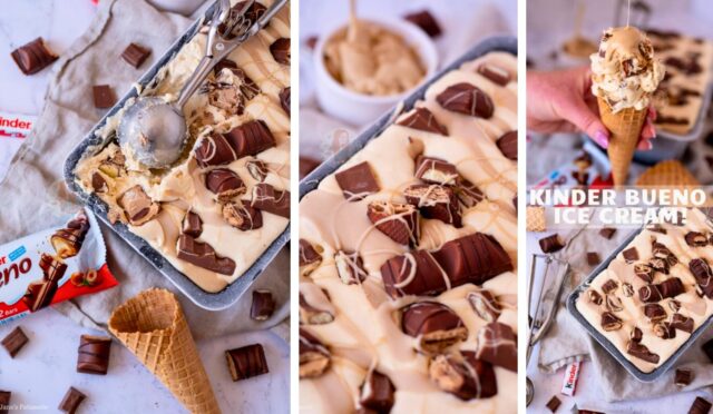 Kinder Bueno Ice Cream!