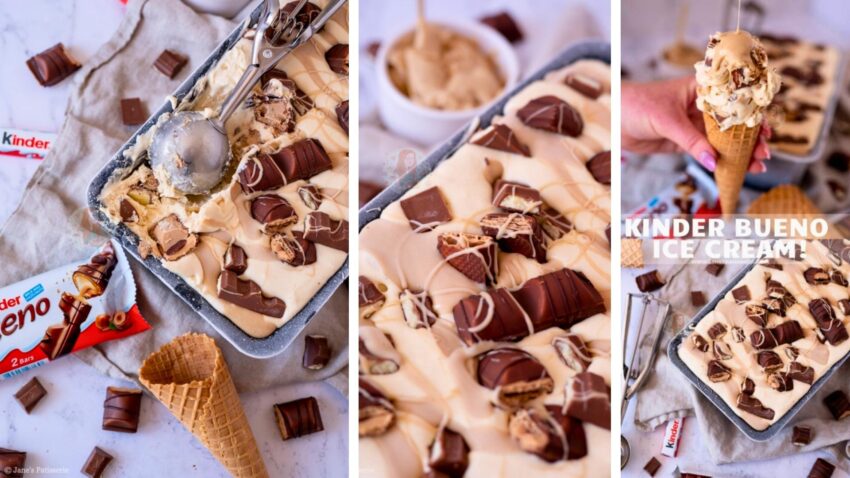 Kinder Bueno Ice Cream!